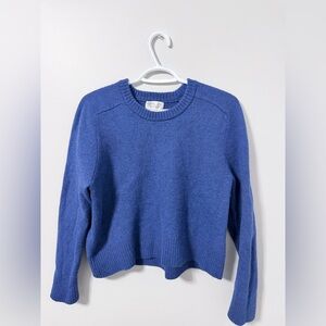 Rachel Zoe Royal Blue Crew Neck Sweater